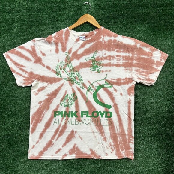 Pink Floyd white and pink T-shirt in size Large - Picture 1 of 4